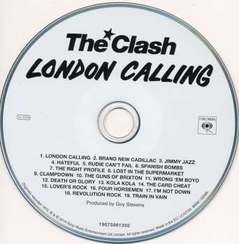 CD The Clash: London Calling Scrapbook LTD