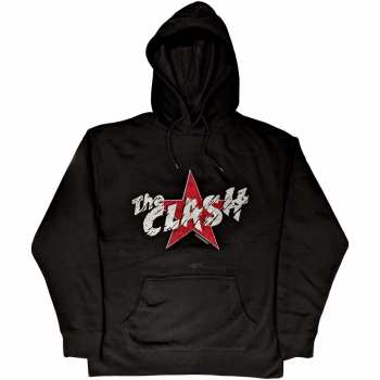 Merch The Clash: The Clash Unisex Pullover Hoodie: Star Logo (medium) M