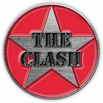 Merch The Clash: Placka Military Logo The Clash