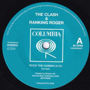 SP The Clash: Rock The Casbah / Red Angel Dragnet LTD 316852