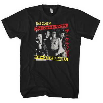 Merch The Clash: The Clash Unisex T-shirt: Kanji (large) L