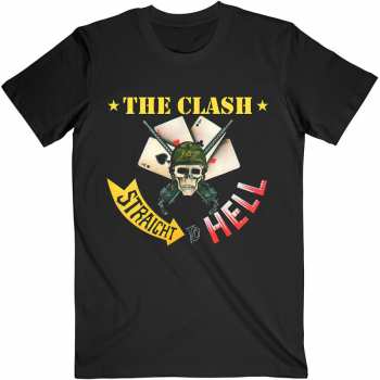 Merch The Clash: Tričko Straight To Hell Single  XXL
