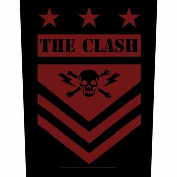 Merch The Clash: Zádová Nášivka Military Shield