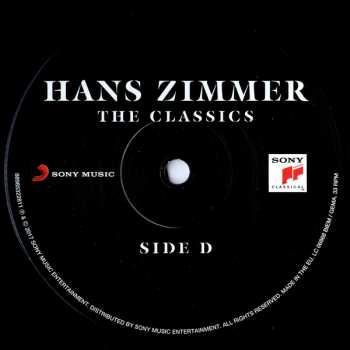 2LP Hans Zimmer: The Classics LTD