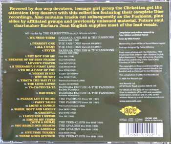 CD The Clickettes: The Clickettes Meet The Fashions - Their Complete Dice Recordings Plus Later Sides 290082