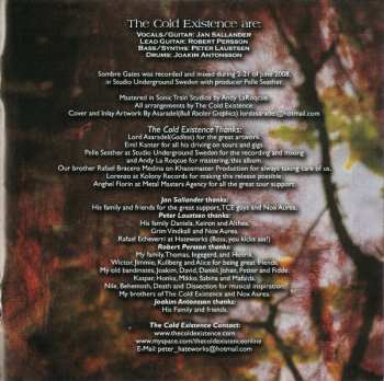 CD The Cold Existence: Sombre Gates 285731