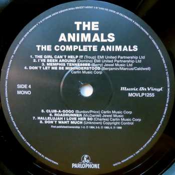 3LP The Animals: The Complete Animals 7684