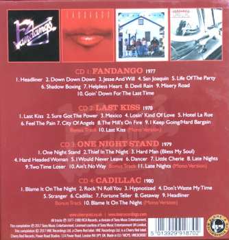 4CD/Box Set Fandango: The Complete RCA Albums 1977 - 1980 7722