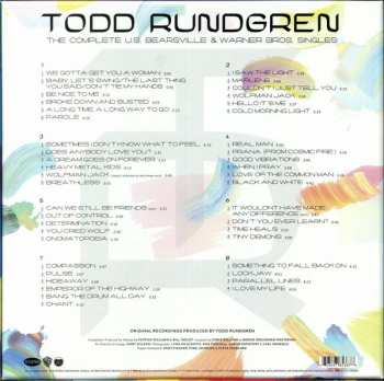 4LP/Box Set Todd Rundgren: The Complete US Bearsville & Warner Bros. Singles LTD | CLR 7735