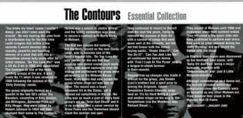 CD The Contours: Essential Collection