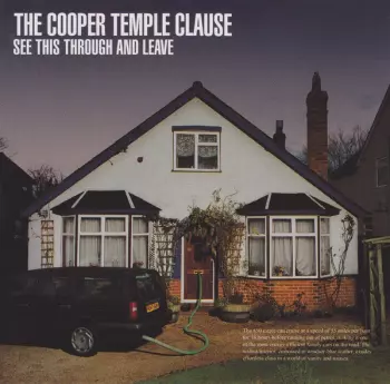 The Cooper Temple Clause: See This Through And Leave