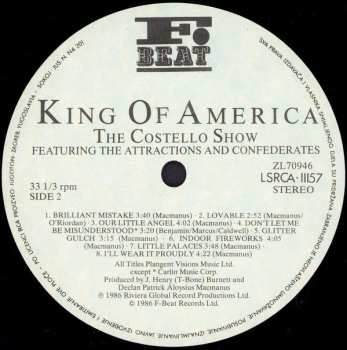 LP The Costello Show: King Of America 338470