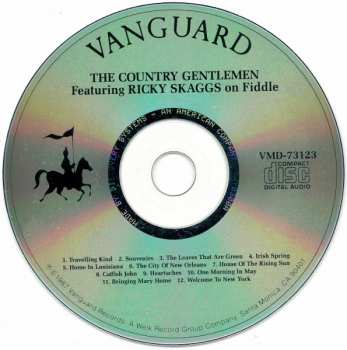 CD The Country Gentlemen: The Country Gentlemen Featuring Ricky Skaggs On Fiddle 405669