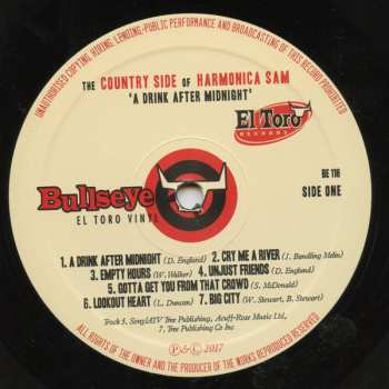 LP The Country Side Of Harmonica Sam: A Drink After Midnight 149275
