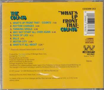 CD The Counts: What's Up Front That-Counts 122630