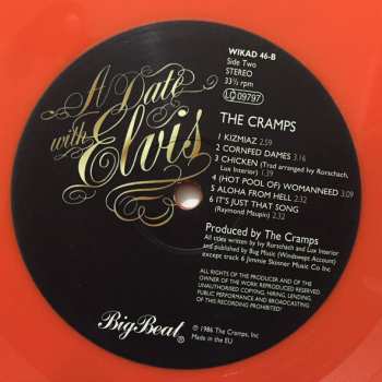 LP The Cramps: A Date With Elvis CLR 74472