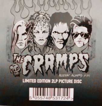 2LP The Cramps: New York's Club 57, Irving Plaza, 18th August 1979. WPIX-FM Broadcast PIC 195693