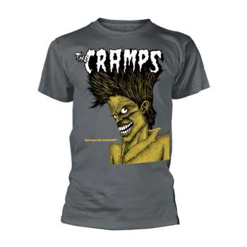 Merch The Cramps: Tričko Bad Music For Bad People (grey)