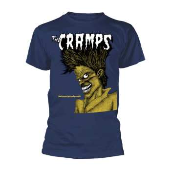 Merch The Cramps: Bad Music For Bad People (navy) S