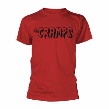 Merch The Cramps: Tričko Logo Cramps, The (red) XXL