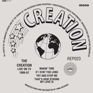 Album The Creation: Live on Radio & TV 1966-1967