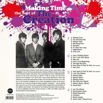 2LP The Creation: Making Time: The Best Of The Creation CLR | LTD 470841