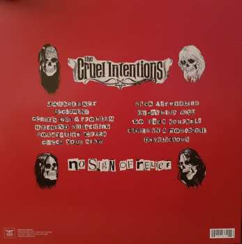 LP The Cruel Intentions: No Sign Of Relief (yellow W/white/red Splatter Vinyl)