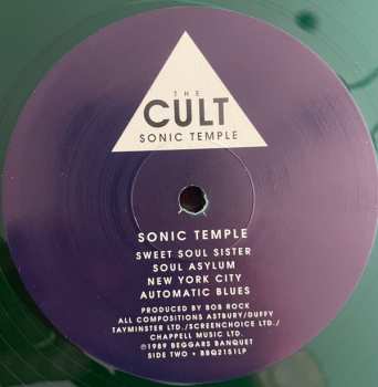 2LP The Cult: Sonic Temple CLR | LTD 491646