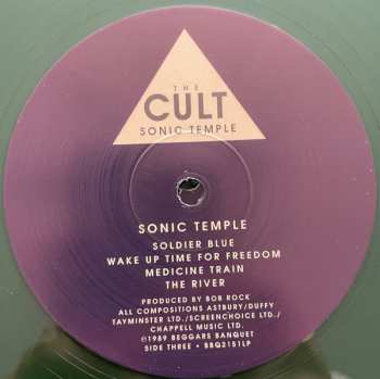 2LP The Cult: Sonic Temple CLR | LTD 491646