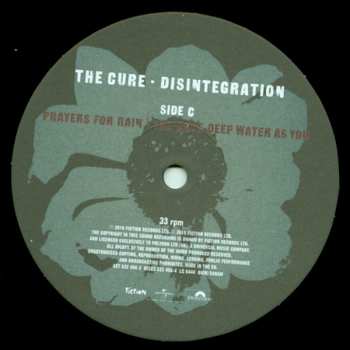 2LP The Cure: Disintegration
