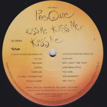 2LP The Cure: Kiss Me Kiss Me Kiss Me 19261