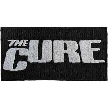 Merch The Cure: Standard Woven Patch Logo The Cure