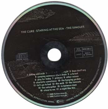 CD The Cure: Staring At The Sea · The Singles 382895