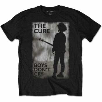 Merch The Cure: Tričko Boys Don't Cry Black & White  M