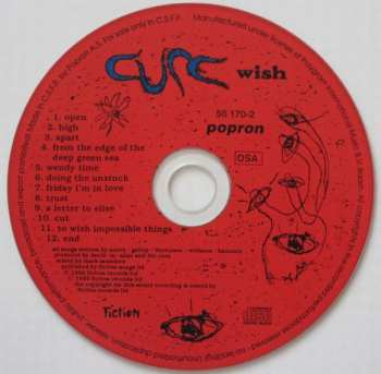 CD The Cure: Wish