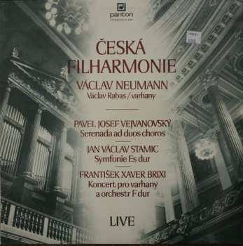 The Czech Philharmonic Orchestra: Live - Serenada Ad Duos Choros / Symfonie Es Dur / Koncert Pro Varhany A Orchestr F Dur