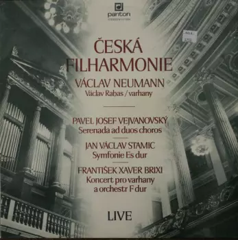 Live - Serenada Ad Duos Choros / Symfonie Es Dur / Koncert Pro Varhany A Orchestr F Dur