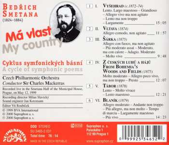 CD The Czech Philharmonic Orchestra: Má Vlast 388921