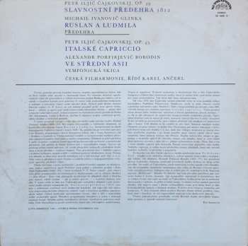 LP The Czech Philharmonic Orchestra: Slavnostní Předehra 1812 - Ruslan A Ludmila · Italské Capriccio - Ve Střední Asii 412232