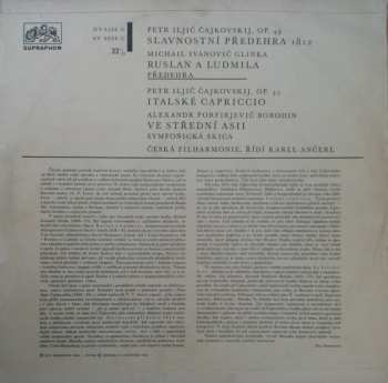 LP The Czech Philharmonic Orchestra: Slavnostní Předehra 1812 / Italské Capriccio / Ruslan A Ludmila - Předehra / Ve Střední Asii 434797