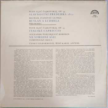 LP The Czech Philharmonic Orchestra: Slavnostní Předehra 1812 - Ruslan A Ludmila · Italské Capriccio - Ve Střední Asii 470013