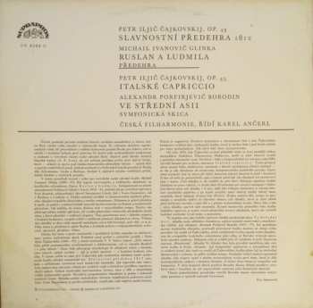 LP The Czech Philharmonic Orchestra: Slavnostní Předehra 1812 / Italské Capriccio / Ruslan A Ludmila (Předehra) / Ve Střední Asii 117493