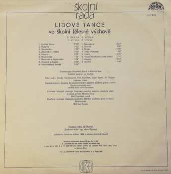 LP The Czechoslovak Song & Dance Ensemble: Lidové tance ve školní tělesné výchově - 2. deska 543029