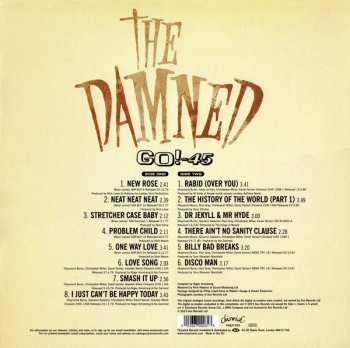 LP The Damned: Go! - 45 CLR 313670