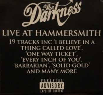 CD The Darkness: Live At Hammersmith 427678