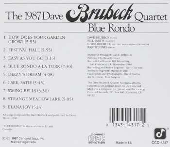 CD The Dave Brubeck Quartet: Blue Rondo 329548