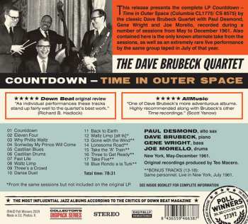 CD The Dave Brubeck Quartet: Countdown: Time In Outer Space 290789