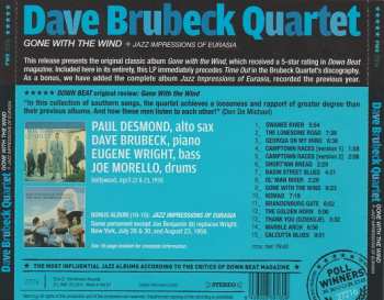 CD The Dave Brubeck Quartet: Gone With The Wind + Jazz Impressions Of Eurasia 298408