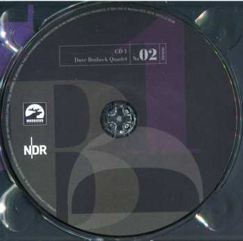 2CD The Dave Brubeck Quartet: NDR 60 Years Jazz Edition No. 02 102554