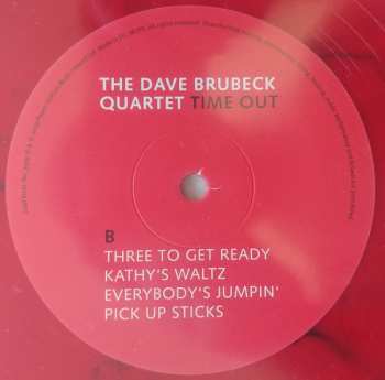 LP The Dave Brubeck Quartet: Time Out LTD | CLR 406525
